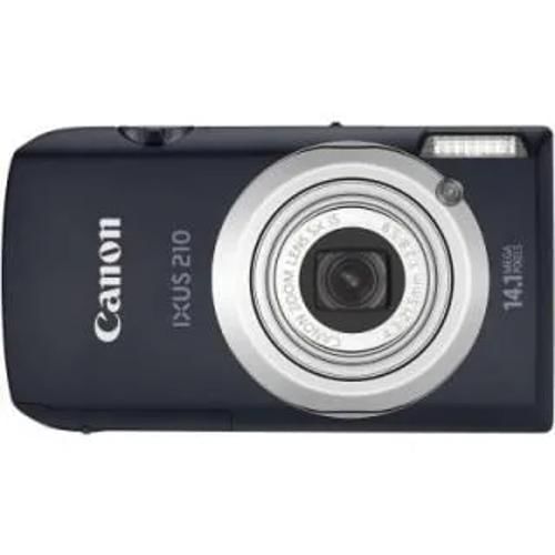 Canon Digital Ixus 210 Point And Shoot Front