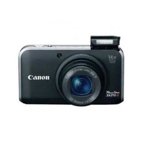 Canon Powershot Sx210 Is Point And Shoot Front Display