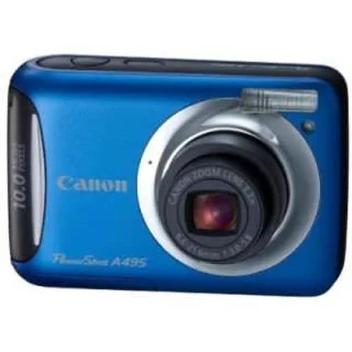 Canon Powershot A495 Point And Shoot Front