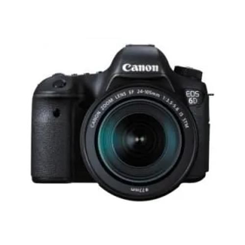 Canon Eos 6D Kit Iii Ef S 24 105 F 35 F 56 Is Stm Digital Slr Front Display
