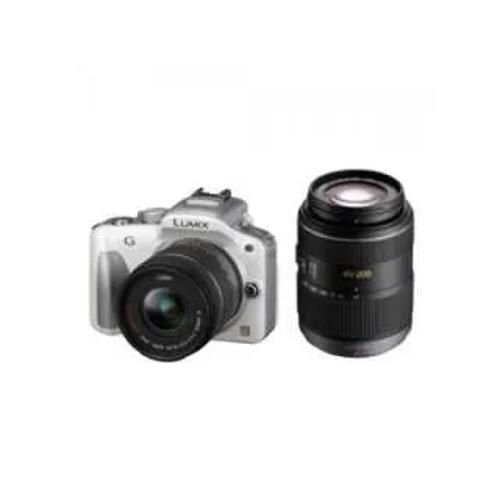Panasonic Lumix Dmc G3W 14 42 Mm F 35 F 36 And 45 200 Mm F 4 F 56 Dual Kit Lens Mirrorless Front