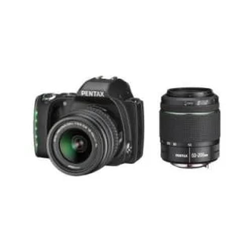 Pentax K S1 Dal 18 55Mm F 35 F 36 And Dal 50 200Mm Kit Lens Digital Slr Front