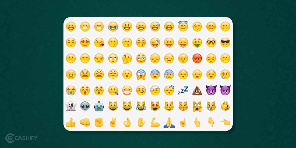 whatsapp emoji meaning