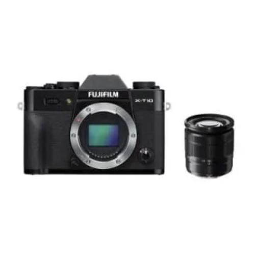 Fujifilm X Series X T10 Xc 16 50Mm F 35 F 56 Ois Ii Kit Lens Mirrorless Front Display
