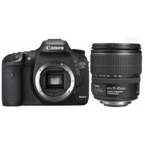 Canon Eos 7D Mark Ii Kit Ii Ef S15 85Mm F35 56 Is Usm Digital Slr Front Display
