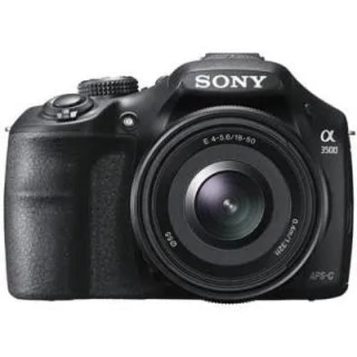 Sony Alpha Ilce 3500J Sel1850 Mirrorless Front Display