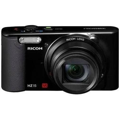 Ricoh Hz15 Point And Shoot Front Display