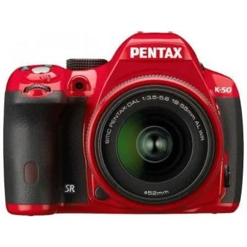 Pentax K 50 Da 18 55 Mm F 35 F 56 Al Wr Kit Lens Digital Slr Front