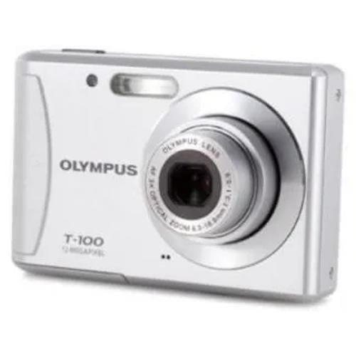 Olympus T Series T 100 Point And Shoot Front Display