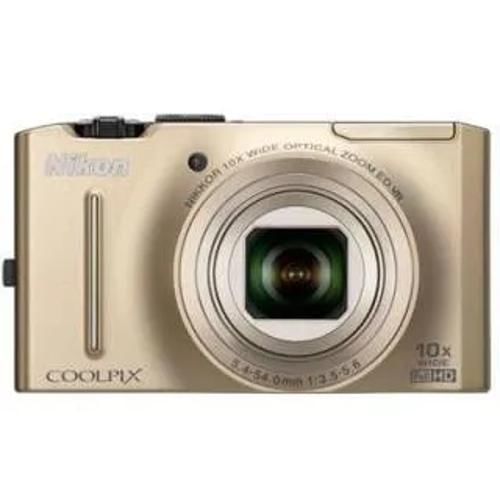 Nikon Coolpix S8100 Point And Shoot Front Display