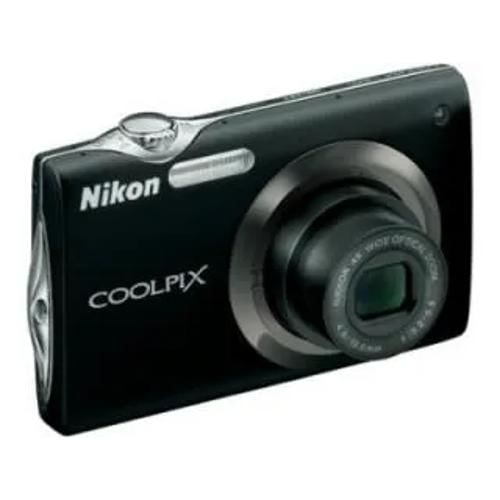 Nikon Coolpix S3000 Point And Shoot Front Display