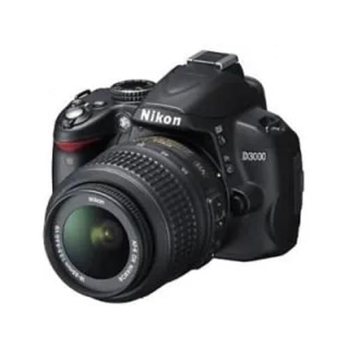 Nikon D3000 Af S 18 55 Mm Vr Kit Lens Digital Slr Front Display