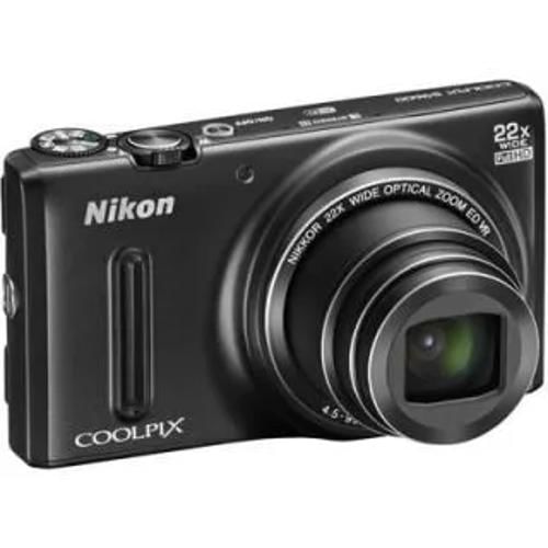 Nikon Coolpix S9600 Point And Shoot Front