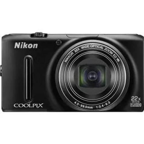 Nikon Coolpix S9500 Point And Shoot Front Display