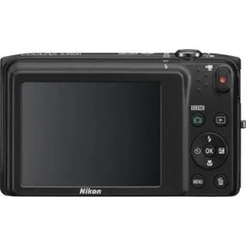 Nikon Coolpix S3500 Point And Shoot Front Display