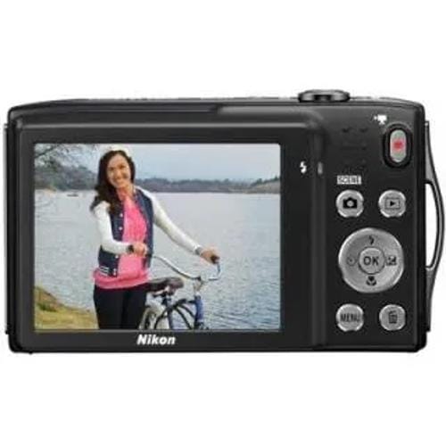 Nikon Coolpix S3300 Point And Shoot Front Display