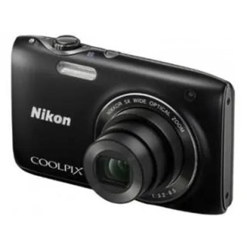 Nikon Coolpix S3100 Point And Shoot Front Display
