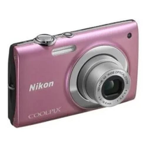 Nikon Coolpix S2500 Point And Shoot Front Display