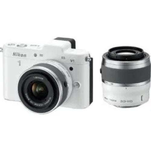 Nikon 1 V1 10 30Mm F 35 F 56 And 30 110Mm F 38 F 56 Kit Lens Mirrorless Front