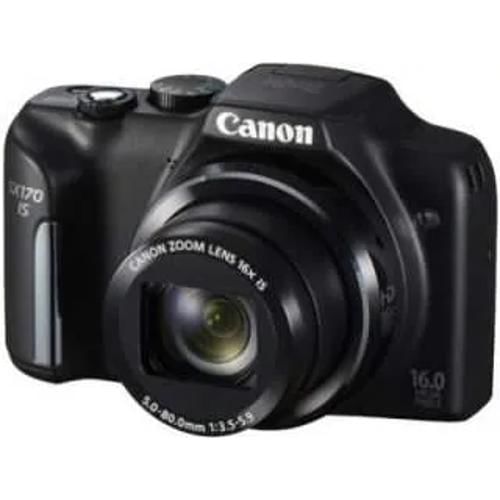 Canon Powershot Sx170 Is Point And Shoot Front Display