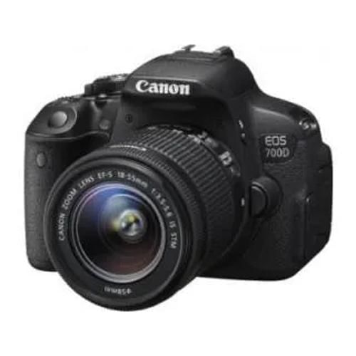 Canon Eos 700D Ef S 18 55 Stm To 18 55 Usm Lens Digital Slr Front Display