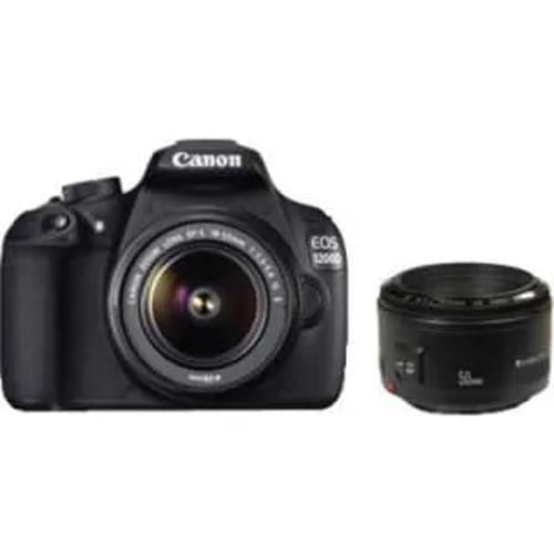 Canon Eos 1200D Dual Kit Ef S18 55 Mm Is Ii And Ef 50 Mm F 18 Ii Digital Slr Front