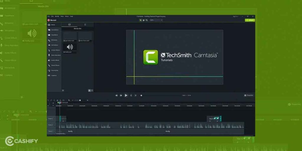 Camtasia best screen recorders for Windows