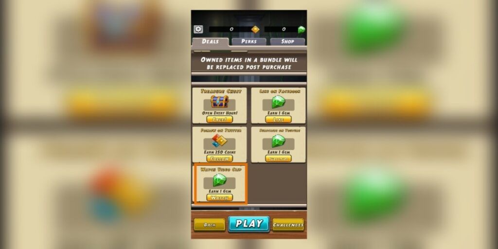 Temple Run 2 Watch Video Clip For Gems