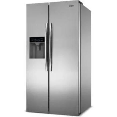 Whirlpool Sbs 600 Steel 568 Ltr Side By Side Front Display