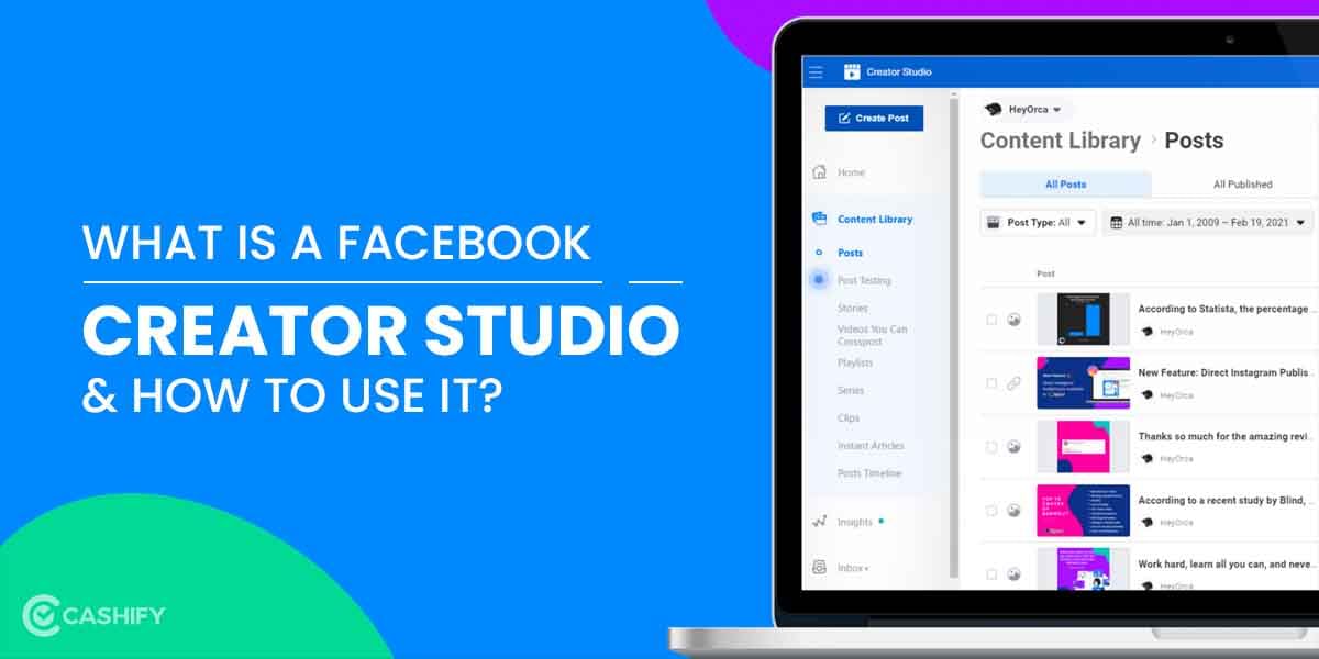 What Is A Facebook Creator Studio & How To Use It?