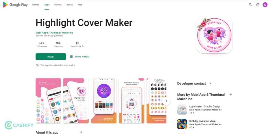 Instagram Highlight Cover storylight