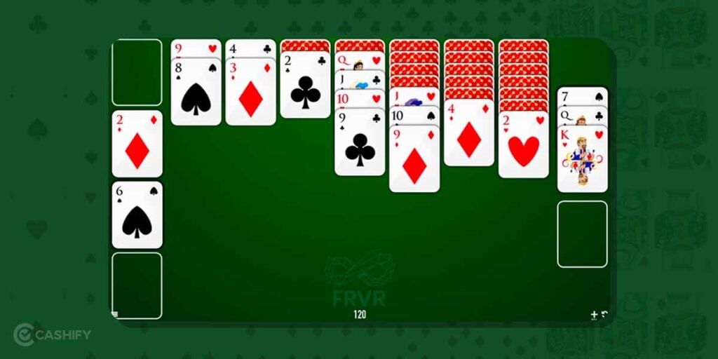 Solitaire FRVR Websites To Play Solitaire Online