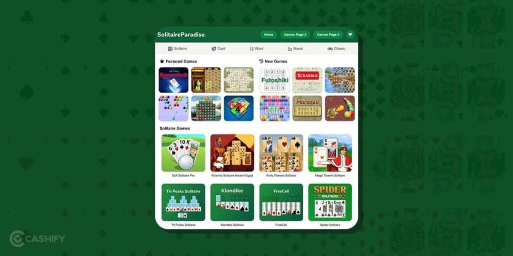 Solitaire Paradise