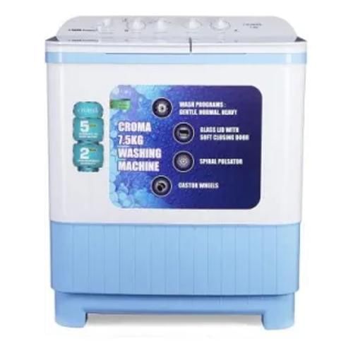 Croma Craw2223 75 Kg Semi Automatic Top Load Front