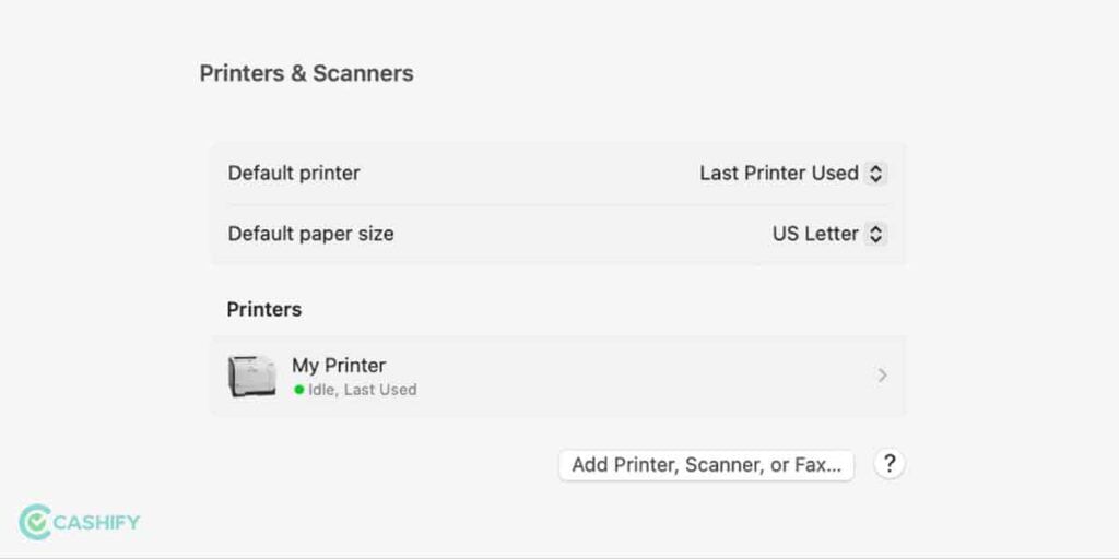 How to install printer driver on macOS