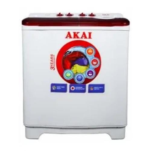 Akai Aksw 7501Rd 75 Kg Semi Automatic Top Load Front