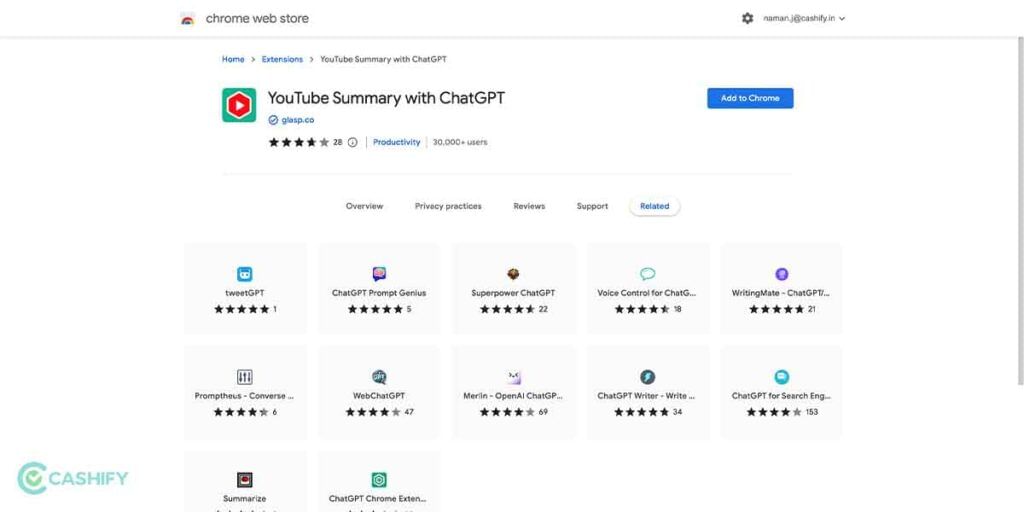 YouTube Summary With Glasp