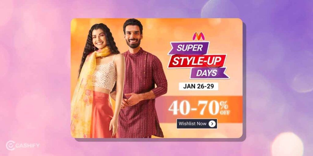 Myntra Upcoming Super Style-up days