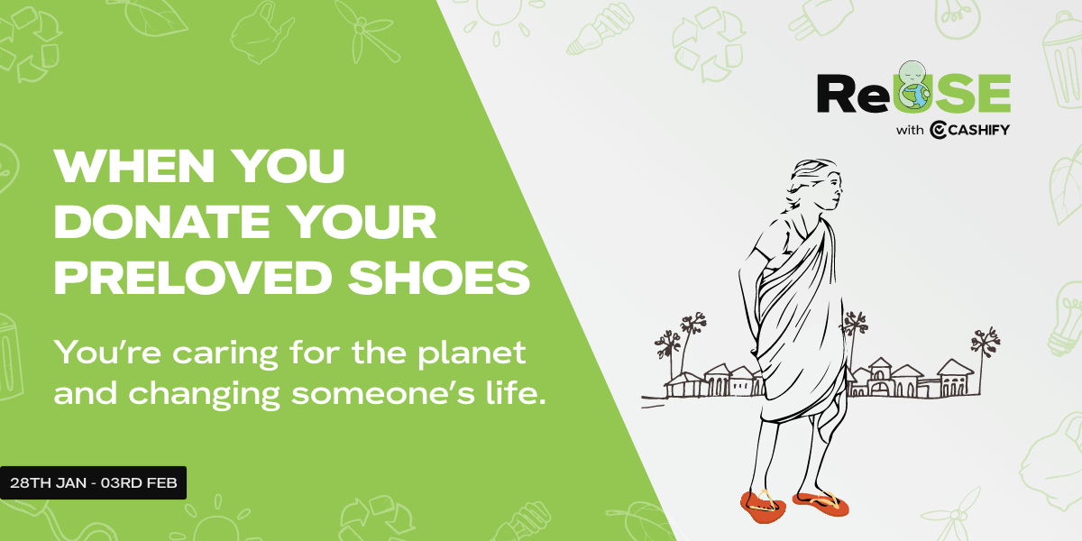 Cashify Sole For Every Soul: Give Your Preloved Shoes To Those In Need