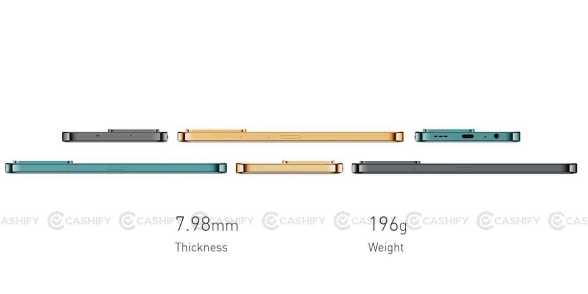 Infinix Zero 20 slimness