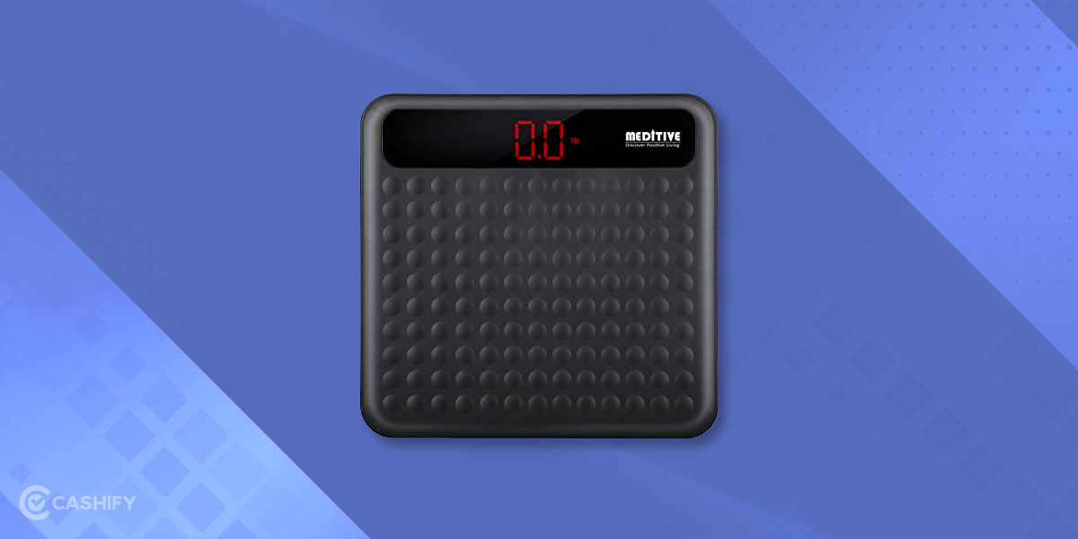 Mediitive weighing scale