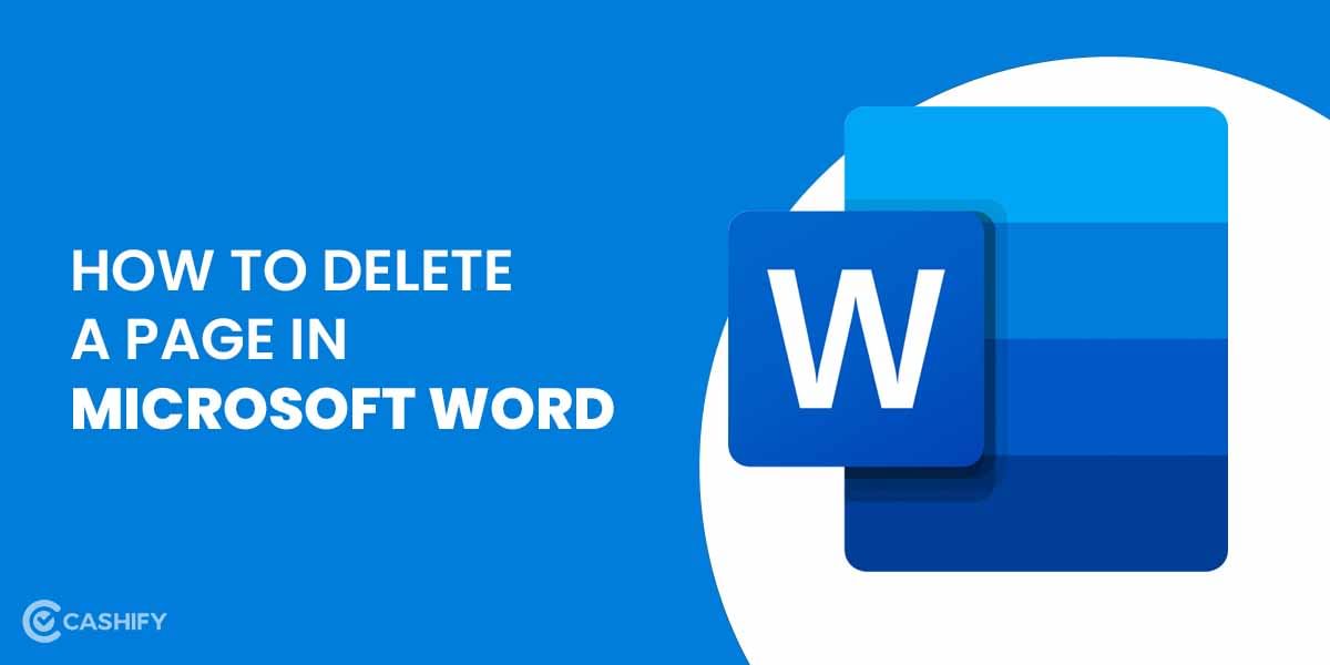 How To Delete A Page In Microsoft Word