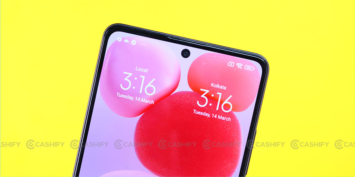 POCO X5 Pro Display notch