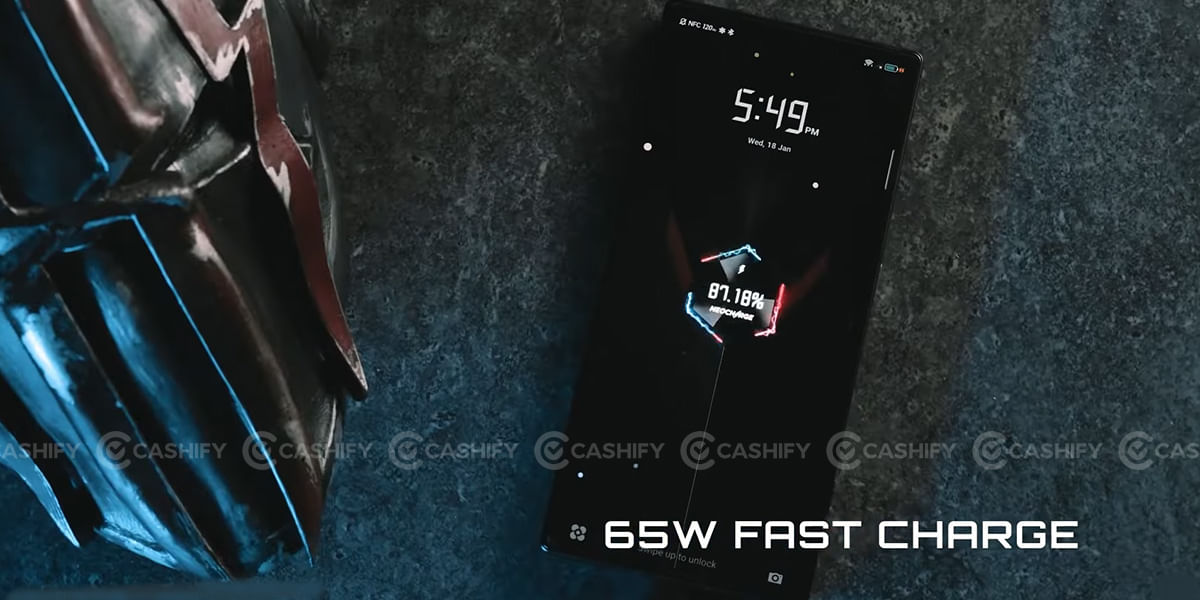 Nubia Red Magic 8 Pro charging