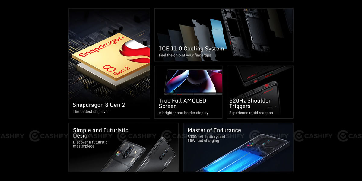 Nubia Red Magic 8 Pro Specs at a glance