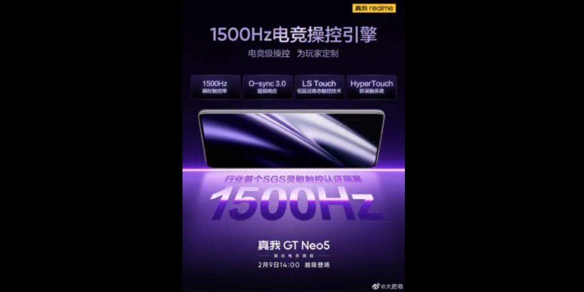 realme gt neo 5 specifications