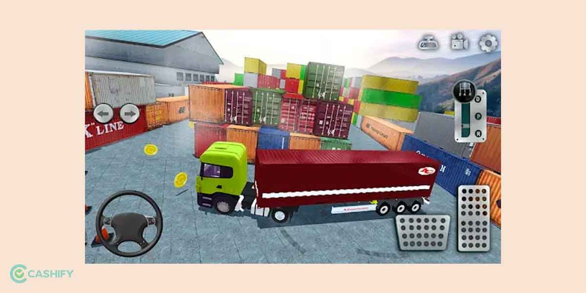 Cargo truck parking