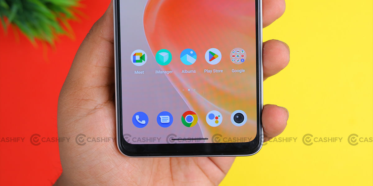 Vivo Y100 chin