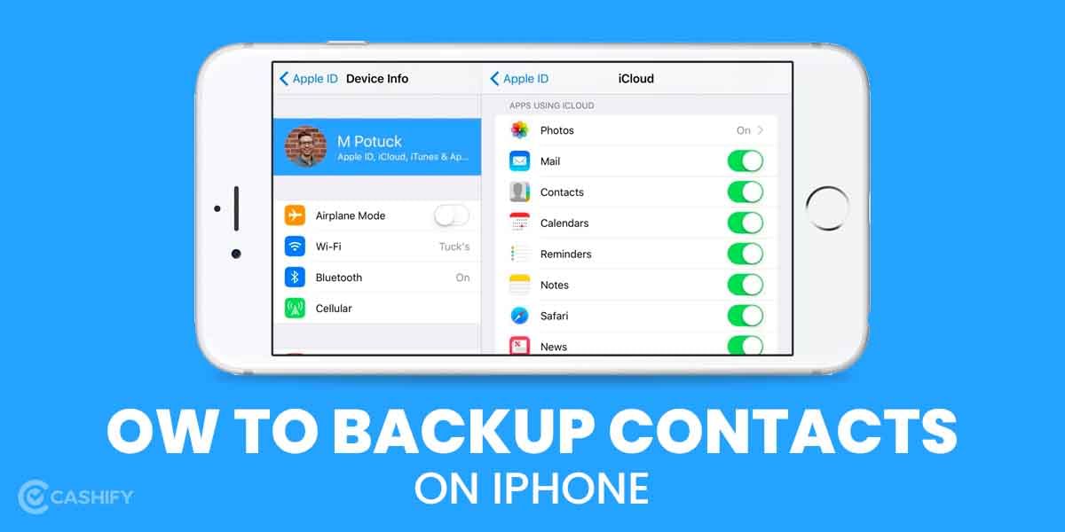 How To Backup Contacts On iPhone?