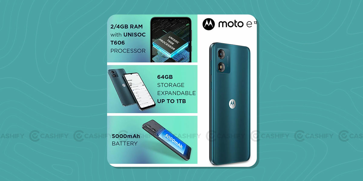 Motorola Moto E13 Specs at a glance